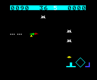 Space Raiders screenshot 4 for Arcadia 2001